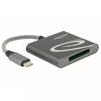 Delock USB Type-C čtečka karet pro paměťové karty XQD 2.0 Delock USB Type-C čtečka karet pro paměťové karty XQD 2.0
