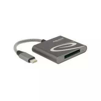 Delock USB Type-C čtečka karet pro paměťové karty XQD 2.0 Delock USB Type-C čtečka karet pro paměťové karty XQD 2.0
