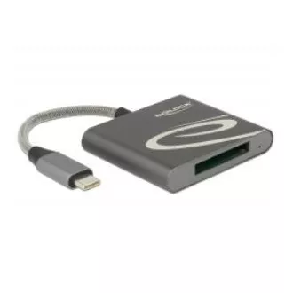 Delock USB Type-C čtečka karet pro paměťové karty XQD 2.0 Delock USB Type-C čtečka karet pro paměťové karty XQD 2.0