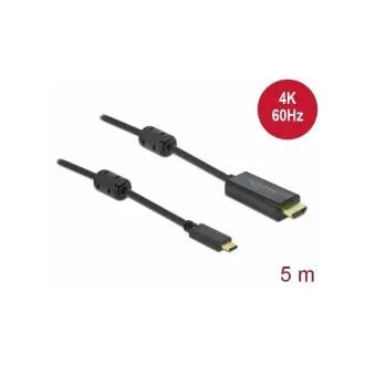 Delock Kabel z Active USB Type-C na HDMI, (DP Alt Mode) 4K 60 Hz 5 m Delock Kabel z Active USB Type-C na HDMI, (DP Alt Mode) 4K 60 Hz 5 m