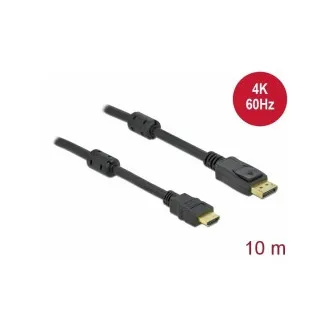 Delock Kabel z Active DisplayPort 1.2 na HDMI, 4K, 60 Hz 10 m Delock Kabel z Active DisplayPort 1.2 na HDMI, 4K, 60 Hz 10 m