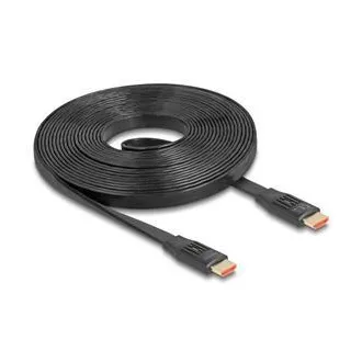 Delock High Speed HDMI Plochý stuhový kabel 48 Gbps 8K 60 Hz 5 m Delock High Speed HDMI Plochý stuhový kabel 48 Gbps 8K 60 Hz 5 m