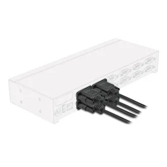 Delock Sériový kabel rozhraní RS-232 D-Sub9, ze zásuvkový na zásuvkový, délky 5 m Delock Sériový kabel rozhraní RS-232 D-Sub9, ze zásuvkový na zásuvkový, délky 5 m