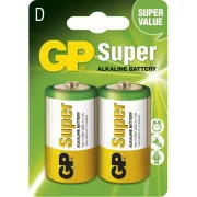 GP D Super alkalická (LR20) - 2 ks