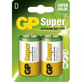 GP D Super alkalická (LR20) - 2 ks GP D Super alkalická (LR20) - 2 ks