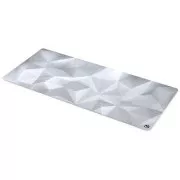 Endorfy Crystal Onyx White XL Podložka pod myš, herní, 900×400×3mm, voděodolná, bílá