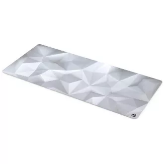 Endorfy Crystal Onyx White XL Podložka pod myš, herní, 900×400×3mm, voděodolná, bílá
