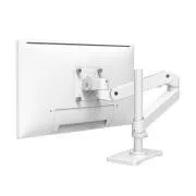 ERGOTRON LX Pro Desk Monitor Arm, Tall Pole, stolní rameno, monitor, vyšší zákl. tyč, bílá