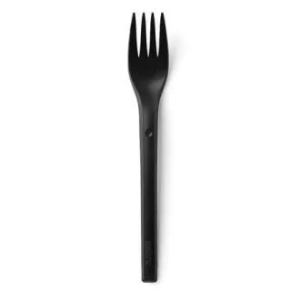 REFORK - Vidlička z přírodního materiálu, black, 25ks REFORK - Vidlička z přírodního materiálu, black, 25ks