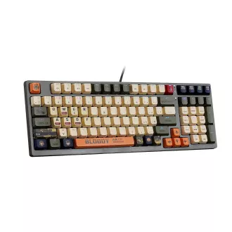 A4tech Bloody S98 RGB podsvícená mechanická herní klávesnice, USB, CZ/SK A4tech Bloody S98 RGB podsvícená mechanická herní klávesnice, USB, CZ/SK