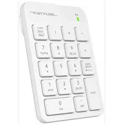 A4tech FSTYLER bezdrátová numerická klávesnice, USB nano, bílá