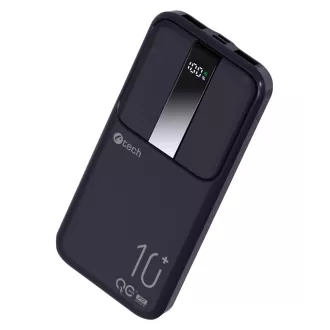 C-TECH Powerbanka 10000mAh, Li-Pol, 22,5W, USB-C/USB-A/micro USB/PD/Quick charge/display C-TECH Powerbanka 10000mAh, Li-Pol, 22,5W, USB-C/USB-A/micro USB/PD/Quick charge/display