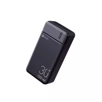 C-TECH Powerbanka 30000mAh, Li-Pol, 20W, USB-C/USB-A/micro USB/PD/Quick charge C-TECH Powerbanka 30000mAh, Li-Pol, 20W, USB-C/USB-A/micro USB/PD/Quick charge