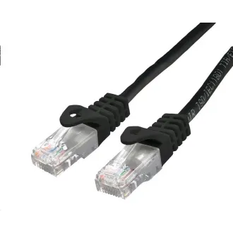 C-TECH Kabel patchcord Cat6, UTP, černý, 0,25m C-TECH Kabel patchcord Cat6, UTP, černý, 0,25m