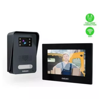 EVOLVEO DoorPhone AP1-2 drátový videotelefon s aplikací černý EVOLVEO DoorPhone AP1-2 drátový videotelefon s aplikací černý