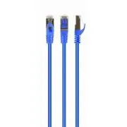 GEMBIRD S/FTP Cat. 6A LSZH patch cord modrý 2m
