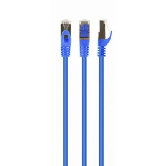 GEMBIRD S/FTP Cat. 6A LSZH patch cord modrý 2m GEMBIRD S/FTP Cat. 6A LSZH patch cord modrý 2m