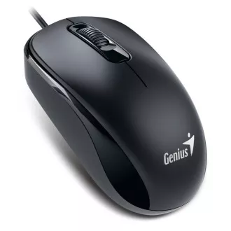 Genius DX-110 Myš, drátová, optická, 1200DPI, 3 tlačítka, USB-C, černá Genius DX-110 Myš, drátová, optická, 1200DPI, 3 tlačítka, USB-C, černá