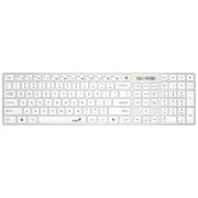 Genius Slimstar 126 Klávesnice, drátová, CZ+SK layout, Copilot klávesa, USB,tenká, bílá