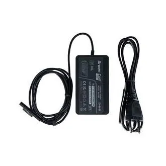 Green Cell PRO 1706 65W 15V 4A Charger Adapter for Microsoft Surface Laptop, Pro, Book, Go Green Cell PRO 1706 65W 15V 4A Charger Adapter for Microsoft Surface Laptop, Pro, Book, Go