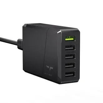Green Cell Nabíječka 52W GC ChargeSource 5 s Ultra Charge a Smart Charge - 5x USB-A Green Cell Nabíječka 52W GC ChargeSource 5 s Ultra Charge a Smart Charge - 5x USB-A