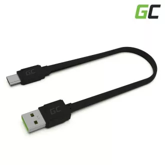 Green Cell Matte Kabel USB-C Type C 25cm s rychlým nabíjením, Ultra Charge, Quick Charge 3.0 Green Cell Matte Kabel USB-C Type C 25cm s rychlým nabíjením, Ultra Charge, Quick Charge 3.0