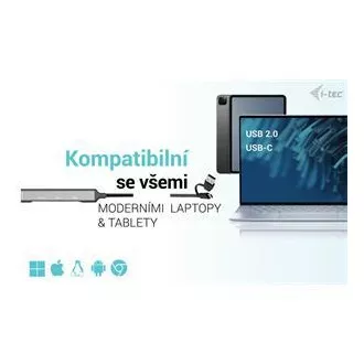 I-Tec USB-A/USB-C Metal HUB 1x USB-C 3.1 + 3x USB 2.0 I-Tec USB-A/USB-C Metal HUB 1x USB-C 3.1 + 3x USB 2.0