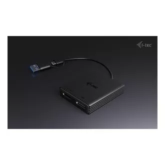 I-Tec USB-A/USB-C Dual 4K DP Video Adapter I-Tec USB-A/USB-C Dual 4K DP Video Adapter