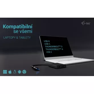 I-Tec USB-A/USB-C Dual 4K HDMI Video Adapter