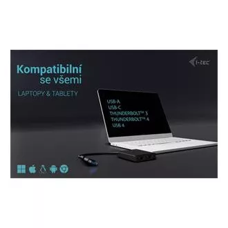 I-Tec USB-A/USB-C Dual 4K HDMI Video Adapter