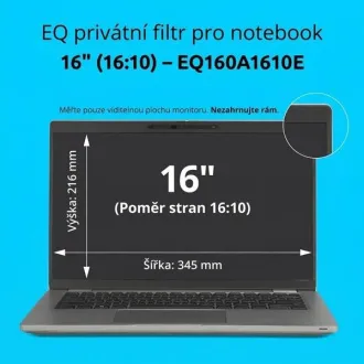 Kensington EQ privátní filtr pro notebook 16'' 16:10 Kensington EQ privátní filtr pro notebook 16'' 16:10