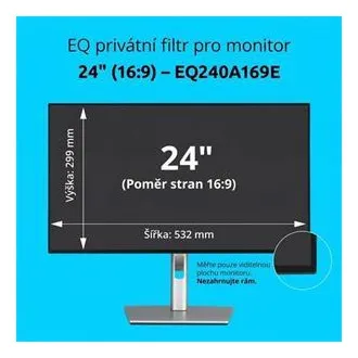 Kensington EQ privátní filtr pro monitor 24'' 16:9