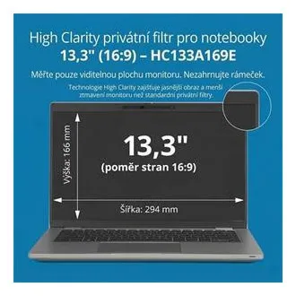 Kensington High Clarity privátní filtr pro notebook 13.3'' 16:10 Kensington High Clarity privátní filtr pro notebook 13.3'' 16:10