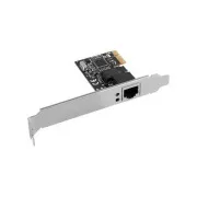 LANBERG PCI-EXPRESS->RJ45 ETHERNETOVÝ ADAPTÉR SÍŤOVÁ KARTA PCI-E X1 1X RJ45 1GB RTL8111C NÍZKÝ PROFIL