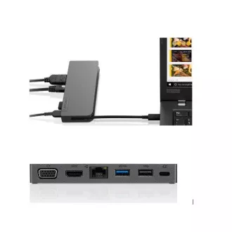 Lenovo USB-C Dual Display Travel Dock Lenovo USB-C Dual Display Travel Dock
