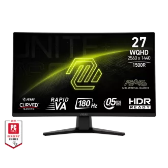 MSI Gaming monitor MAG 274CXF 27" Rapid VA zakřivený/FHD/280Hz/0,5ms/2xHDMI/DP/černá MSI Gaming monitor MAG 274CXF 27" Rapid VA zakřivený/FHD/280Hz/0,5ms/2xHDMI/DP/černá