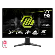 MSI Gaming monitor MAG 275F, 27" Rapid IPS/FHD/180Hz/0,5ms/2x HDMI/DP/černá