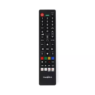 Nedis TVRC45PASHBK - Náhradní Dálkový Ovladač | Panasonic / Sharp TV | Předprogramovaný | Černá Nedis TVRC45PASHBK - Náhradní Dálkový Ovladač | Panasonic / Sharp TV | Předprogramovaný | Černá