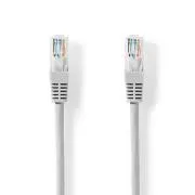 Nedis CCGL85230GY50 - Síťový Kabel CAT6 | RJ45 Zástrčka | RJ45 Zástrčka | U/UTP | 5.00 m | Kulatý | PVC | Šedá | Label