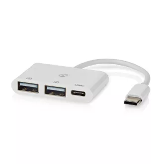 Nedis CCGB60250BK01 - USB hub | 1x USB-A | 3x USB A Zásuvka | 5 Portů port(s) | USB 2.0 | Napájení z USB | SD & MicroSD Nedis CCGB60250BK01 - USB hub | 1x USB-A | 3x USB A Zásuvka | 5 Portů port(s) | USB 2.0 | Napájení z USB | SD & MicroSD