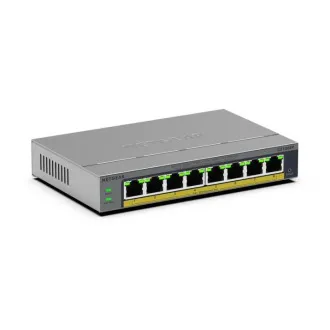 Netgear 8PT GIGABIT UNMANAGEABLE PLUS SWITCH W/ POE+ Netgear 8PT GIGABIT UNMANAGEABLE PLUS SWITCH W/ POE+