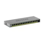 Netgear 16PT GIGABIT UNMANAGEABLE PLUS SWITCH W/ POE+