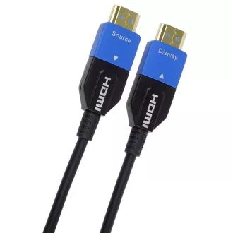 PremiumCord Ultra High Speed HDMI 2.1 optický kabel 8K@60Hz 4K@120Hz 7m zlacený PremiumCord Ultra High Speed HDMI 2.1 optický kabel 8K@60Hz 4K@120Hz 7m zlacený