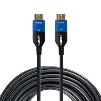 PremiumCord Ultra High Speed HDMI 2.1 optický kabel 8K@60Hz 4K@120Hz 15m zlacený PremiumCord Ultra High Speed HDMI 2.1 optický kabel 8K@60Hz 4K@120Hz 15m zlacený