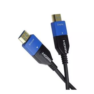 PremiumCord Ultra High Speed HDMI 2.1 optický kabel 8K@60Hz 4K@120Hz 15m zlacený PremiumCord Ultra High Speed HDMI 2.1 optický kabel 8K@60Hz 4K@120Hz 15m zlacený