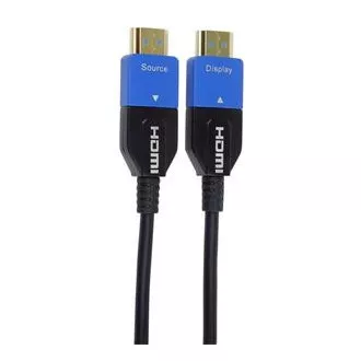 PremiumCord Ultra High Speed HDMI 2.1 optický kabel 8K@60Hz 4K@120Hz 25m zlacený PremiumCord Ultra High Speed HDMI 2.1 optický kabel 8K@60Hz 4K@120Hz 25m zlacený