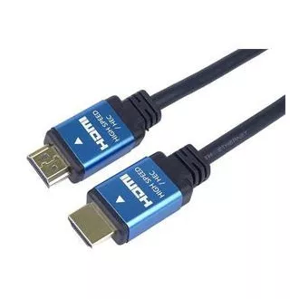 PremiumCord Ultra HDTV 4K@60Hz kabel HDMI 2.0b kovové+zlacené konektory 0,5m PremiumCord Ultra HDTV 4K@60Hz kabel HDMI 2.0b kovové+zlacené konektory 0,5m