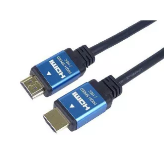 PremiumCord Ultra HDTV 4K@60Hz kabel HDMI 2.0b kovové+zlacené konektory 3m PremiumCord Ultra HDTV 4K@60Hz kabel HDMI 2.0b kovové+zlacené konektory 3m