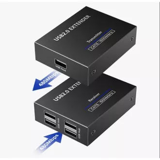 PremiumCord 4-port USB 2.0 extender po Cat5/Cat5e/Cat6 do 150m PremiumCord 4-port USB 2.0 extender po Cat5/Cat5e/Cat6 do 150m