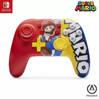 PowerA Vylepšený bezdrátový ovladač pro Nintendo - Super Mario Victory PowerA Vylepšený bezdrátový ovladač pro Nintendo - Super Mario Victory